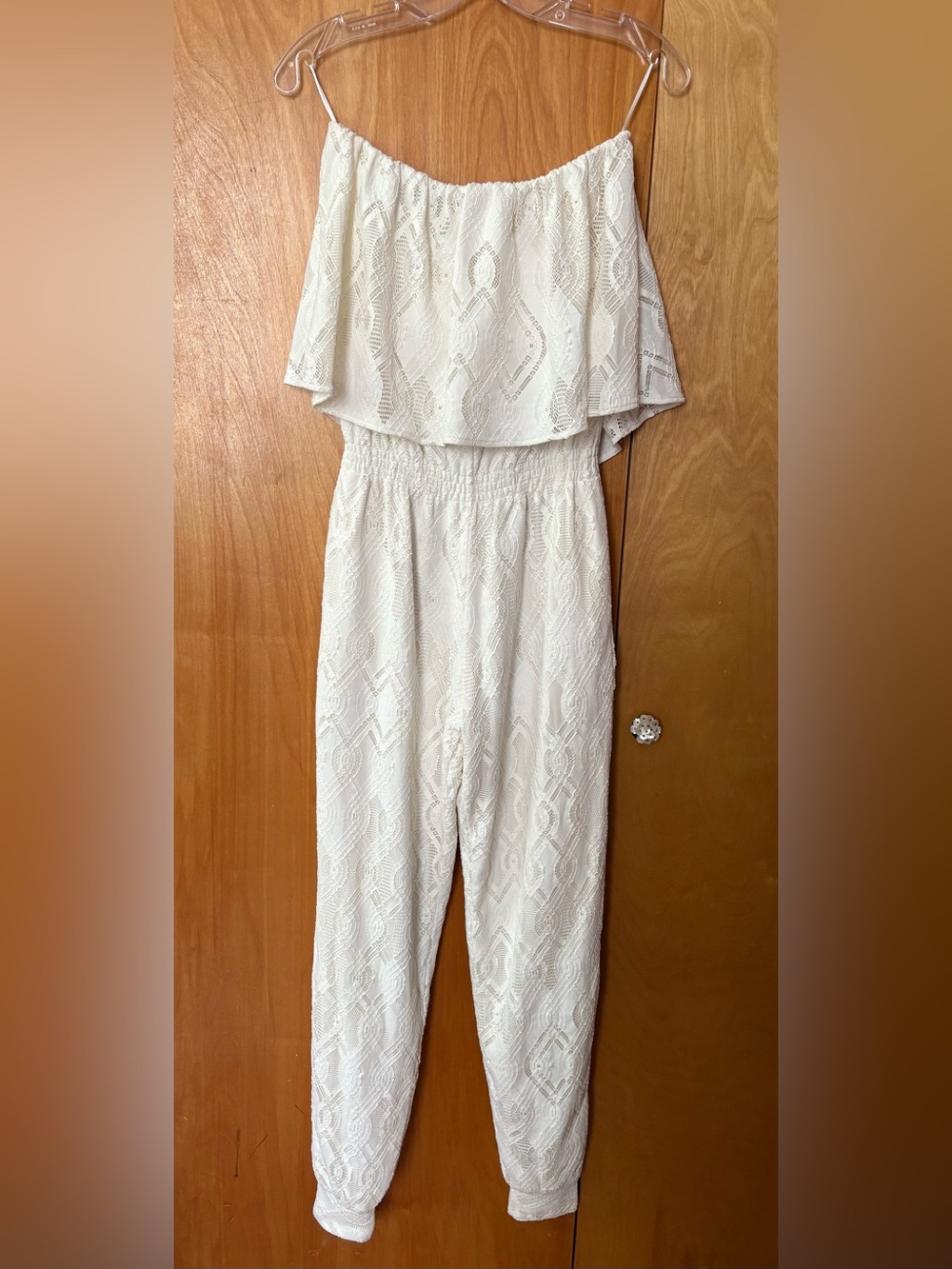 Fuzzi lace jumpsuit size s